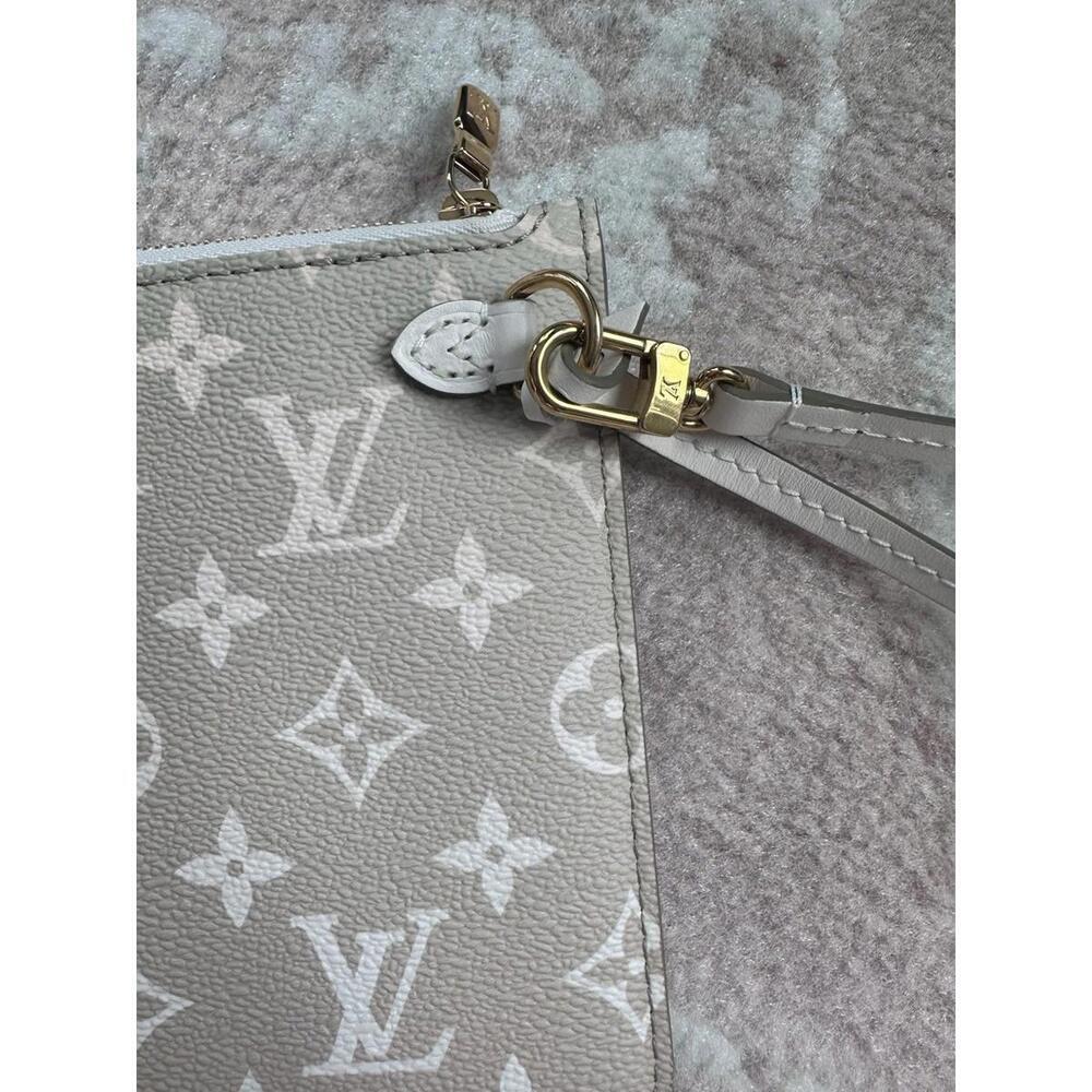 Louis Vuitton Neverfull Limited Edition Sunset Khaki MM Wristlet - Picture 5 of 7